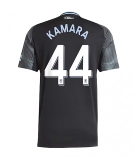 Günstige Aston Villa Boubacar Kamara #44 Auswärtstrikot 2025-26 Kurzarm